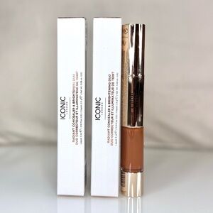 2x ICONIC LONDON Radiant Concealer & Brightening Duo  BNIB Neutral Deep